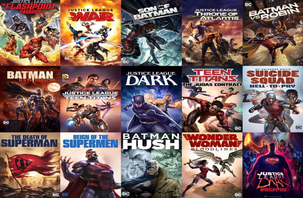 Urutan Terbaik Menonton DC Universe Animated Original Movies (Bagian I