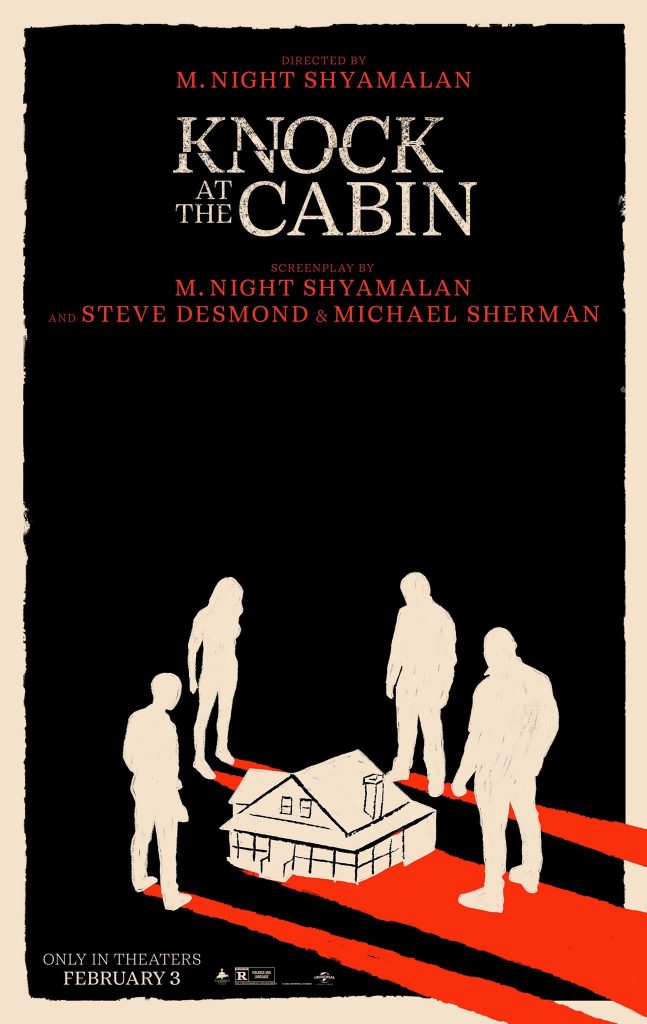 M. Night Shyamalan Ungkap Poster Bertema Noir untuk Knock at the Cabin ...