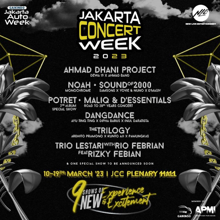 New Live Entertainment Akan Menggelar Jakarta Concert Week Bersamaan ...