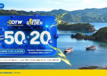 Nyamber Lagi! tiket.com Gelar OTW, Diskon Sensasional untuk Destinasi Sensasional