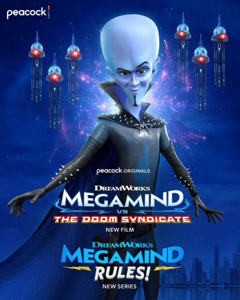 Peacock Rilis Trailer Megamind vs. The Doom Syndicate - Cinemags