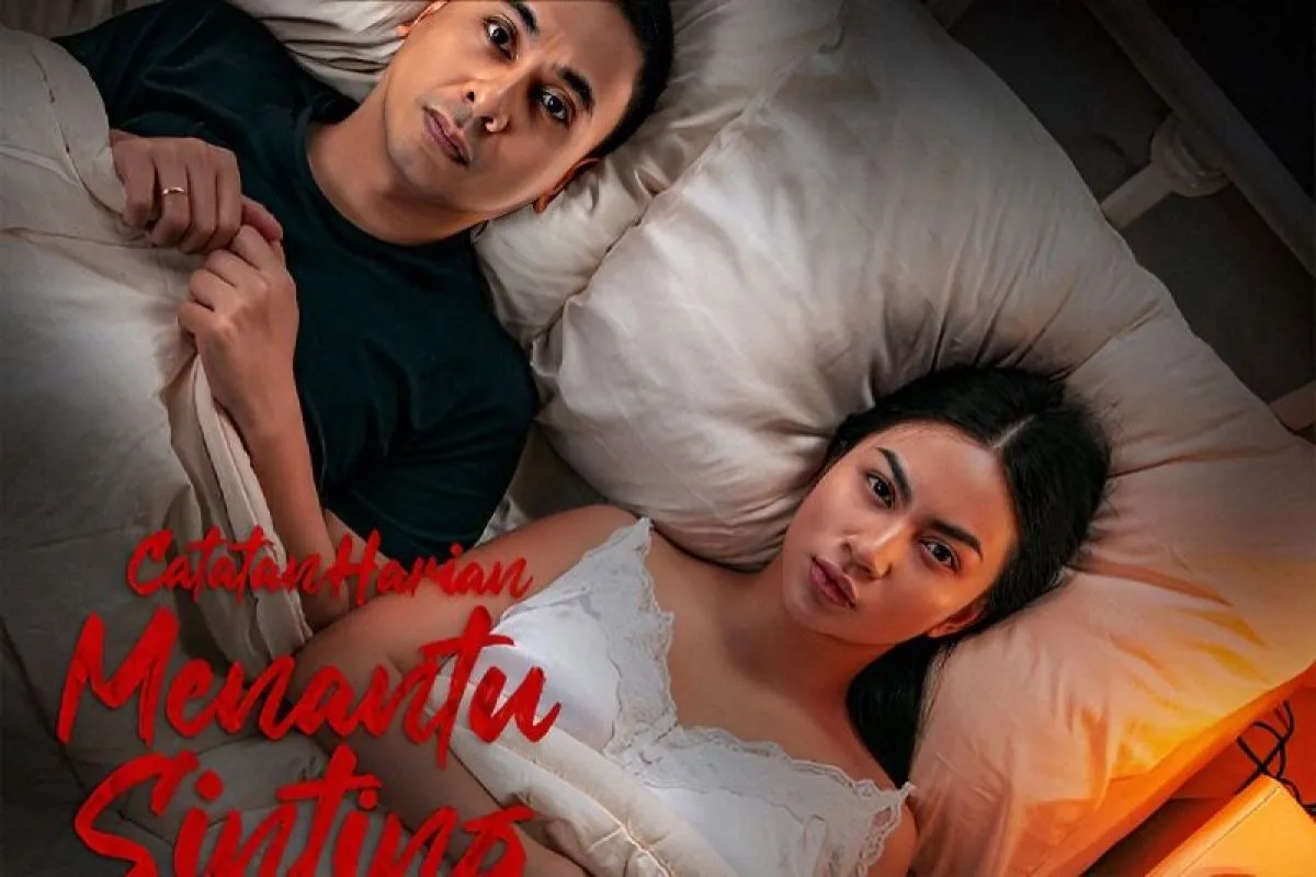 Poster film "Catatan Harian Menantu Sinting" yang akan tayang pada 18 Juli 2024. 