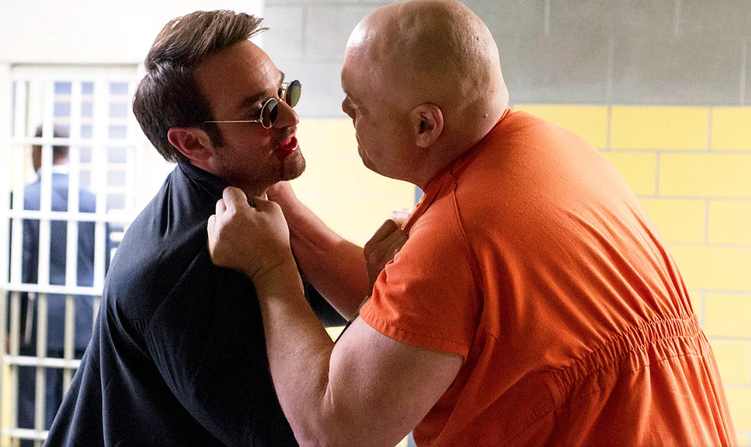 Matt Murdock dan Wilson Fisk Daredevil: Born Again