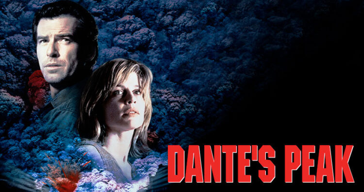 Adegan letusan gunung berapi di Dante's Peak