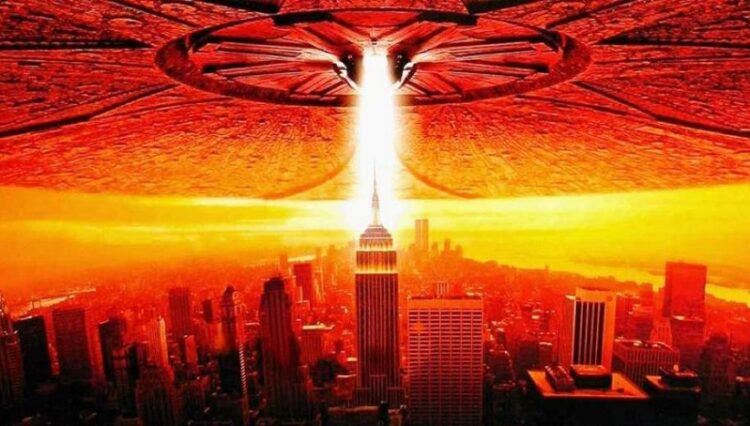 Adegan kehancuran kota dalam Independence Day