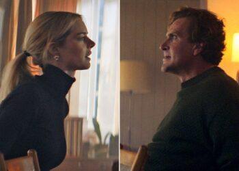 Samara Weaving dan Jason Segel Saling Bunuh dalam Trailer Over Your Dead Body