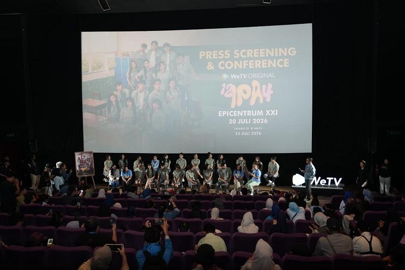 Gemparkan Dunia Digital dengan 35 Juta Views, Nayla D. Purnama, Junior Roberts, dan Sandy Pradana Siap Bongkar Luka dan Rahasia SMA di WeTV Original 12 IPA 4