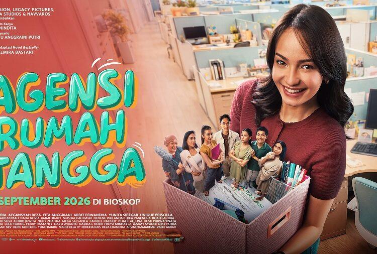 Komedinya Gila, Dramanya Bikin Hati Hangat, Film Agensi Rumah Tangga Satukan Enzy Storia dan Afgan dengan Rekor 7 Komika Perempuan di Satu Layar